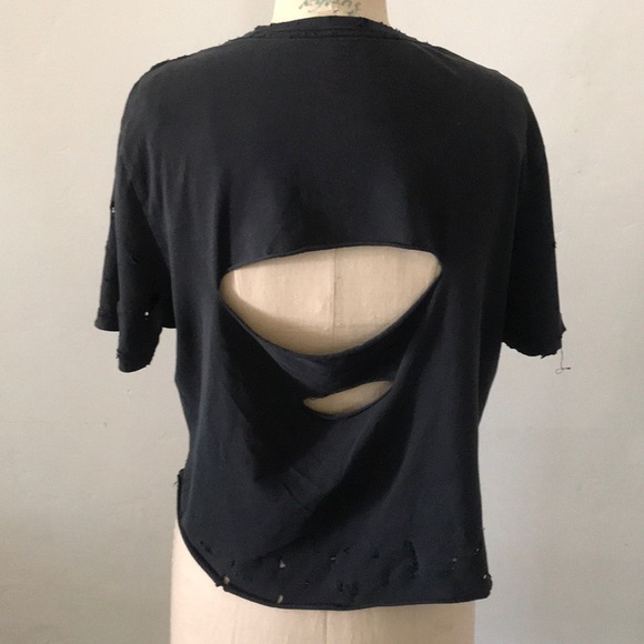 Distressed Tee Sz M - Picture 5 of 7